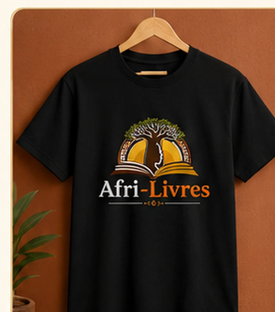 T-shirt unisexe noir