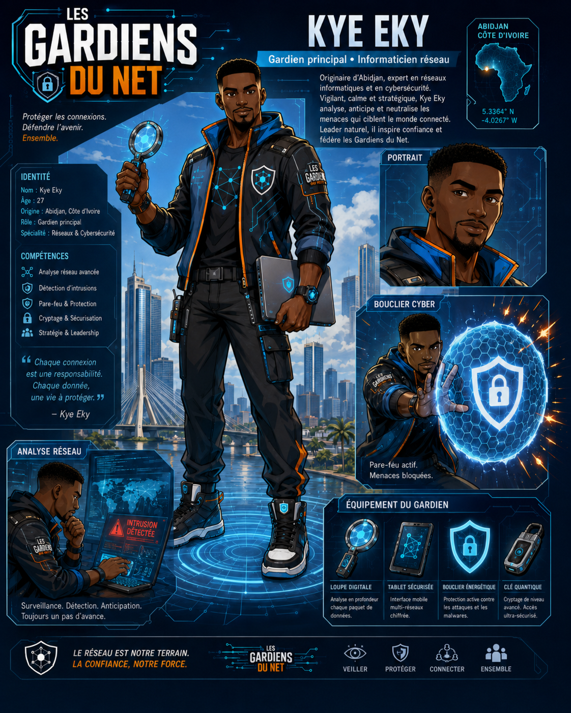 Couverture de LES GARDIENS DU NET